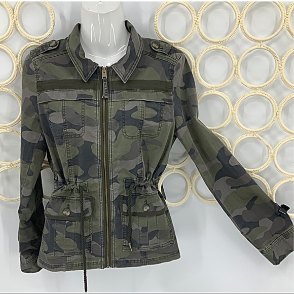 Express military inspired camo jacket NWT - Picture 3 of 15